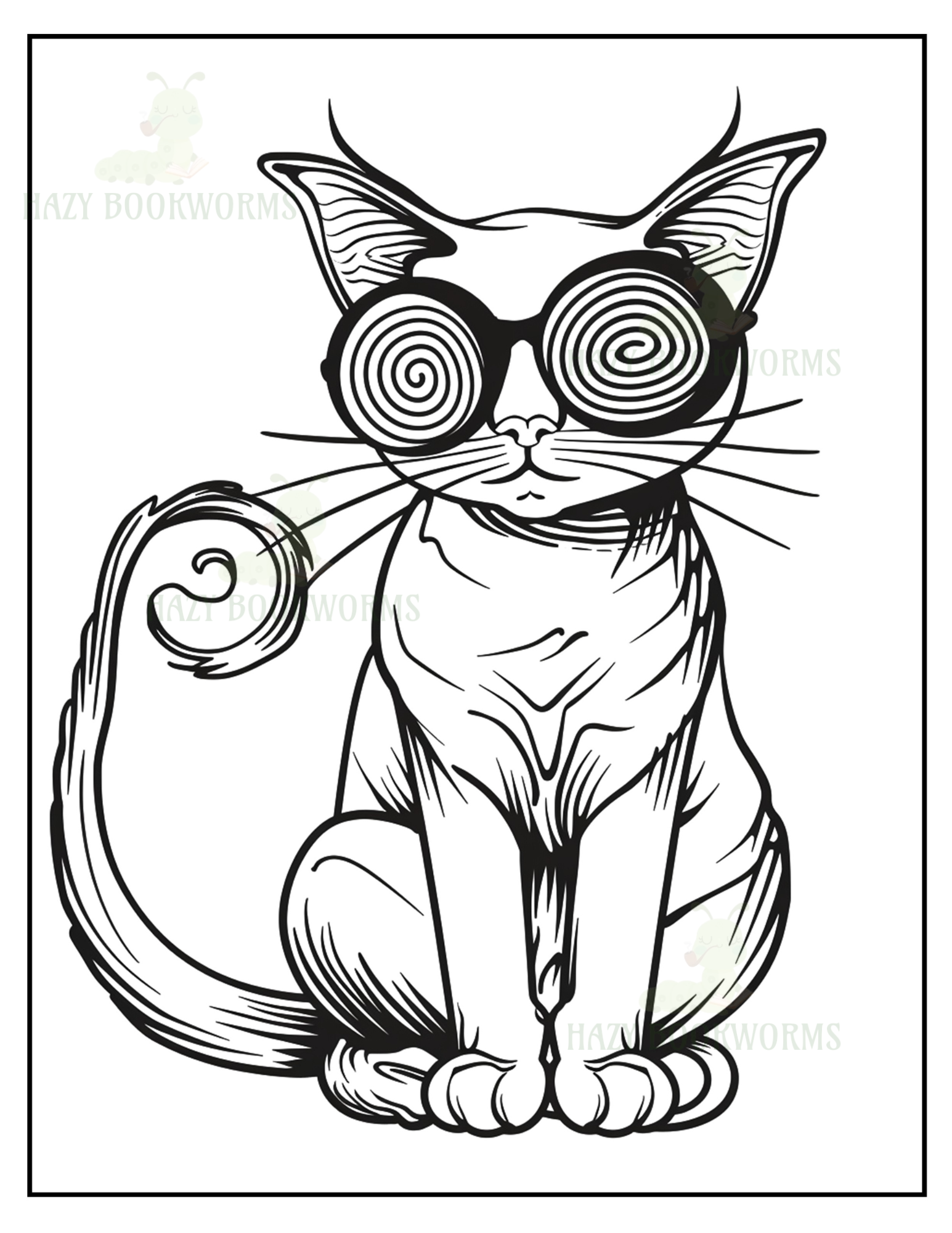 Trippy Animals Coloring Book