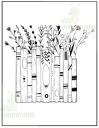 Soothing Bookish Coloring Book