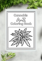 A-Z Cannabis Coloring
