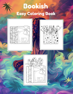 Soothing Bookish Coloring Book
