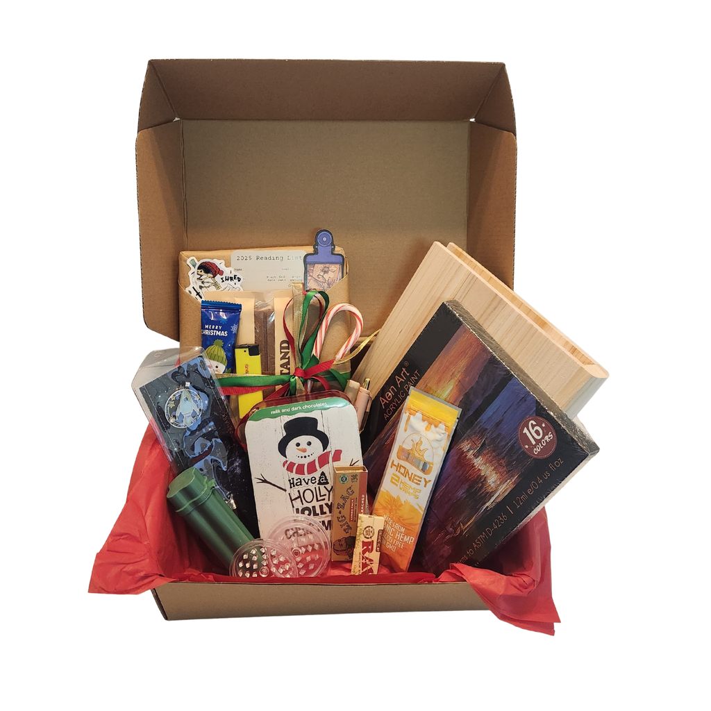 Lit Secret Santa Blind Book Box