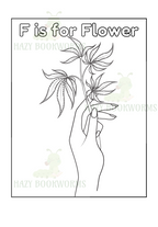 A-Z Cannabis Coloring