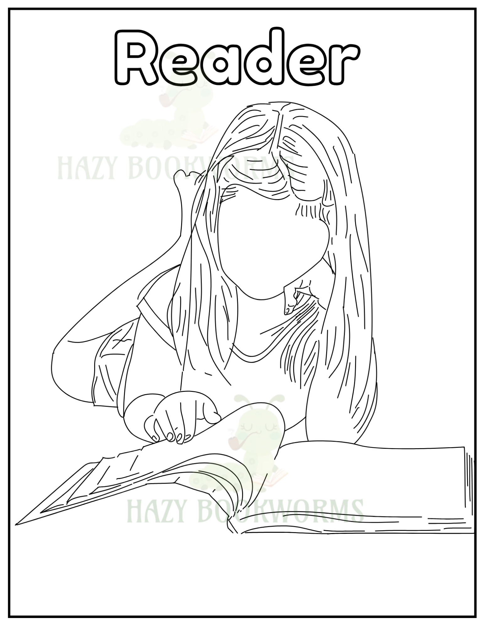 Book Lovers Coloring Book