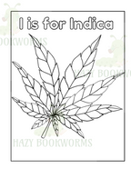 A-Z Cannabis Coloring