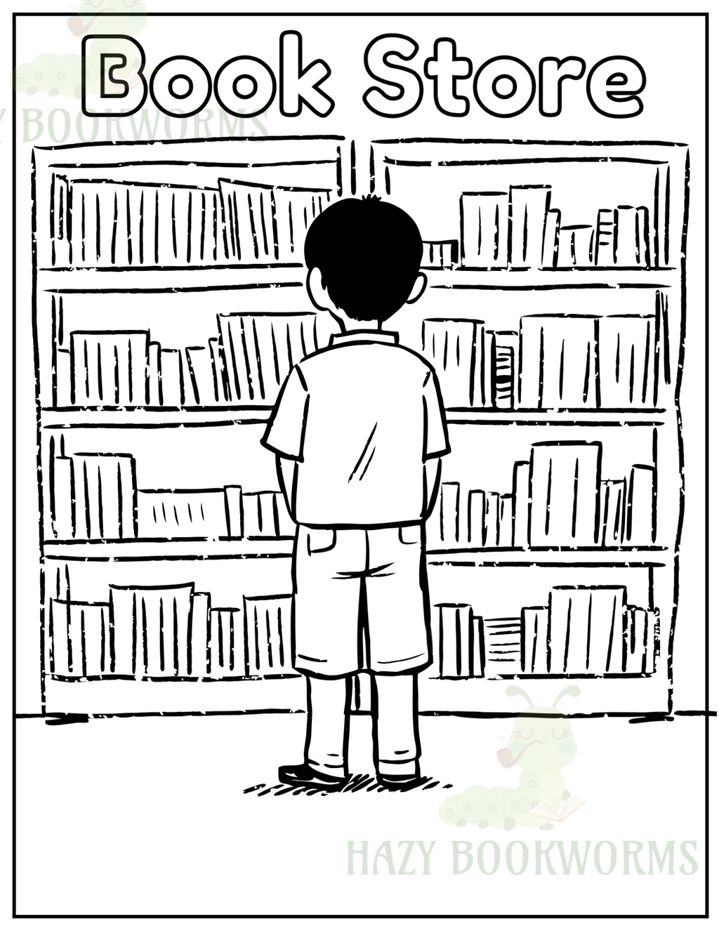 Book Lovers Coloring Book