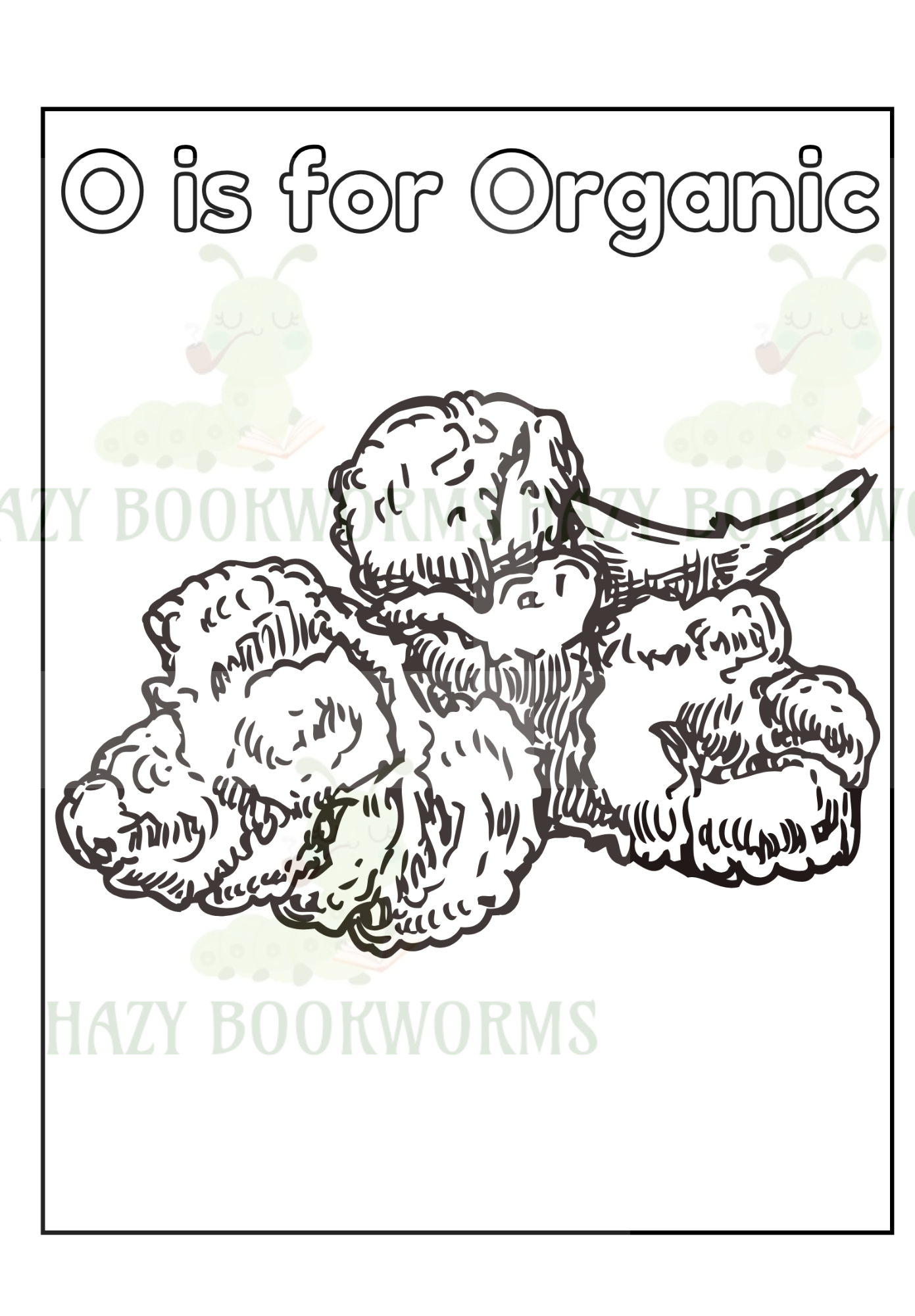 A-Z Cannabis Coloring