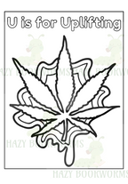 A-Z Cannabis Coloring