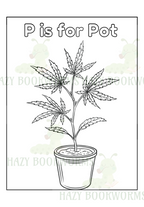 A-Z Cannabis Coloring