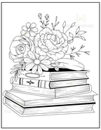 Different Books to Color