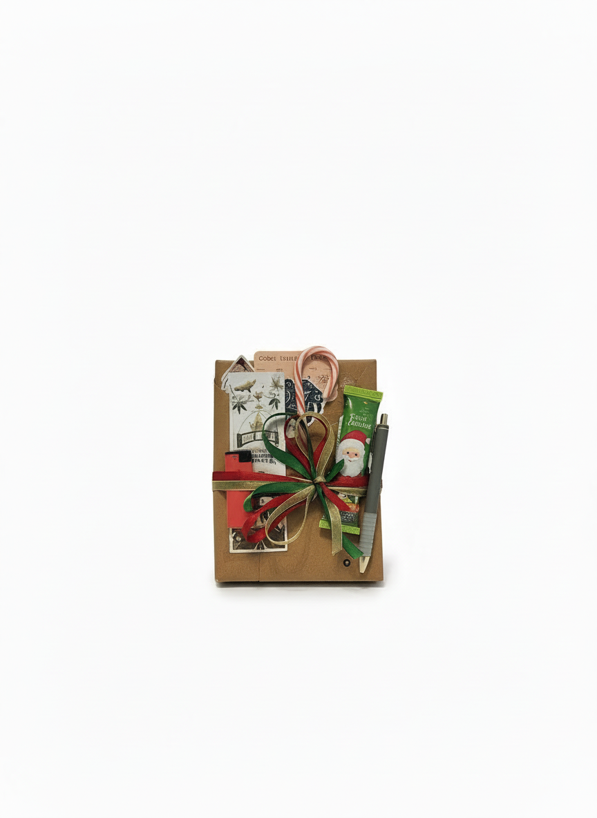 Lit Secret Santa Blind Book Box