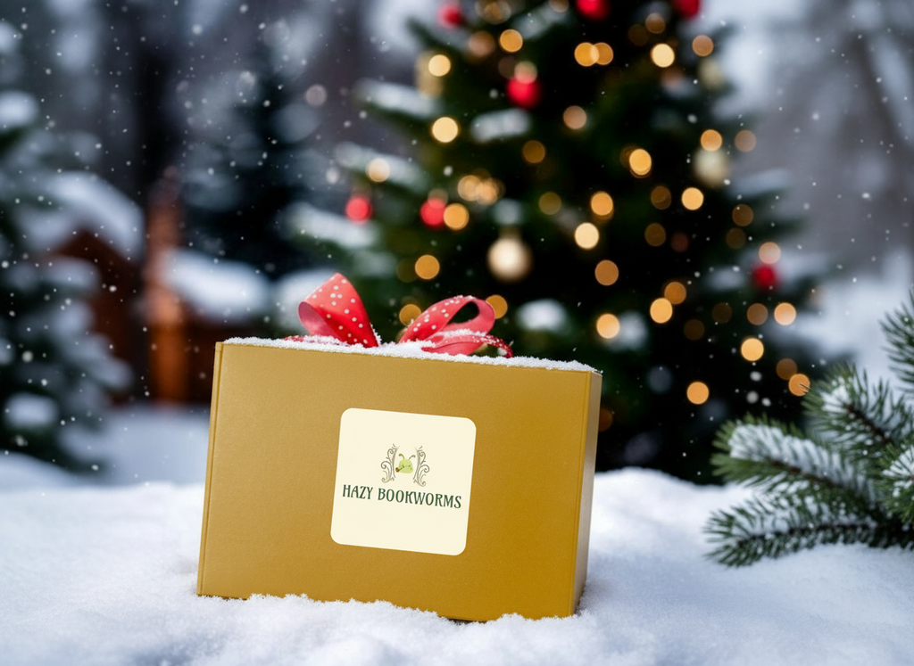 Lit Secret Santa Blind Book Box