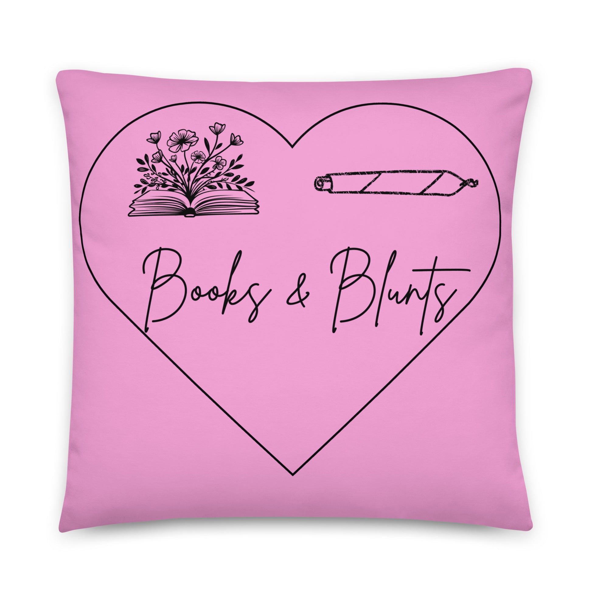 Pink 420 Bookworm Pillow