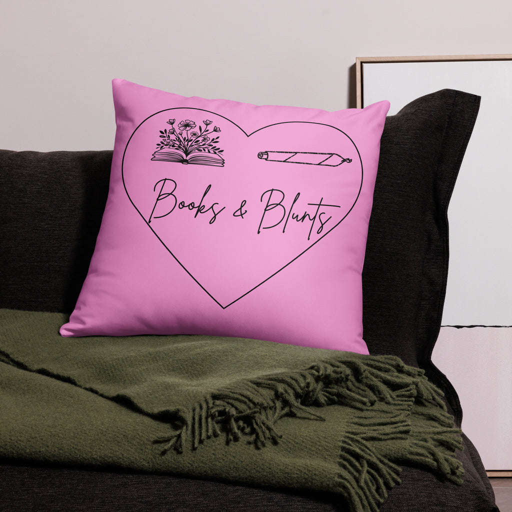 Pink 420 Bookworm Pillow
