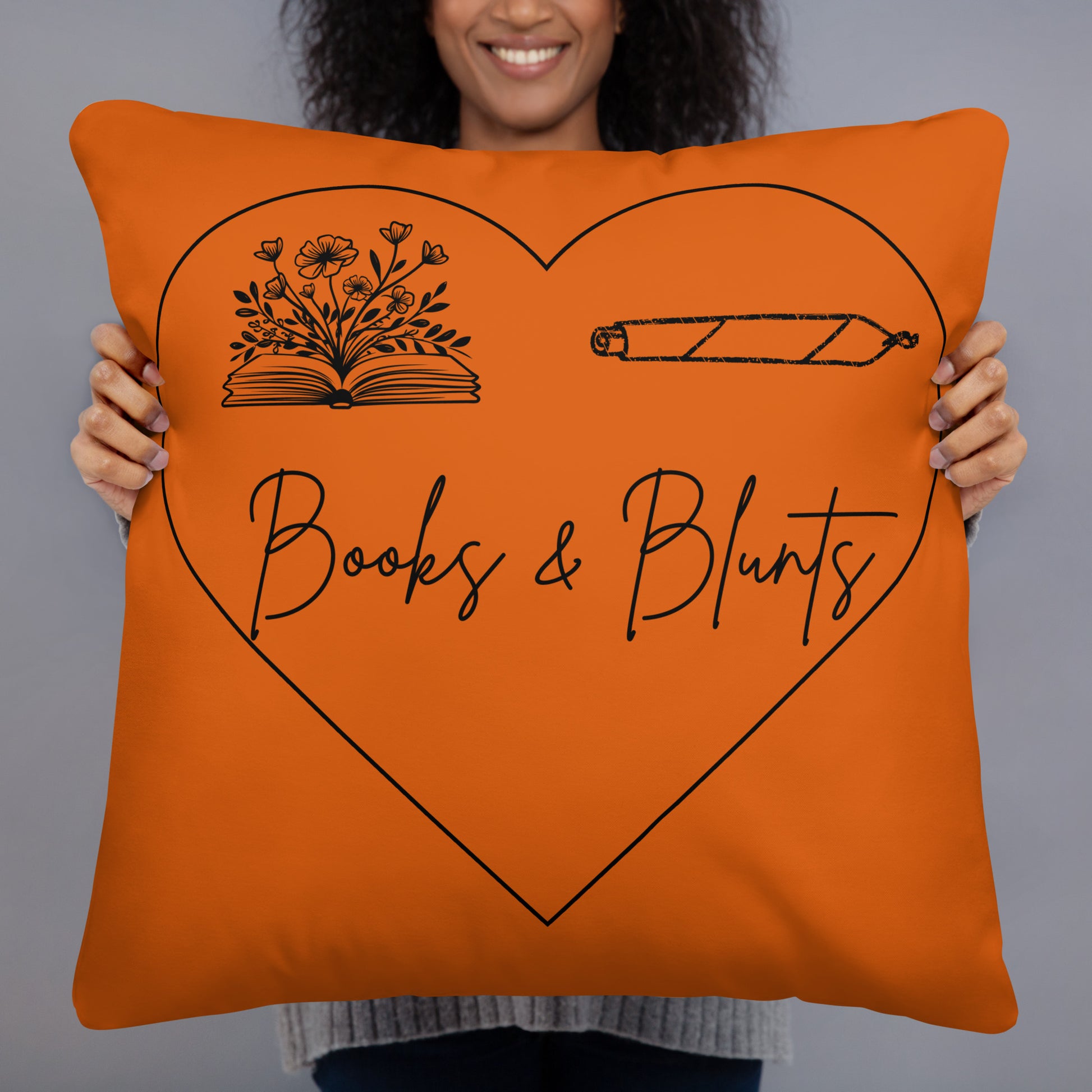 Burnt Orange 420 Lovers Pillow