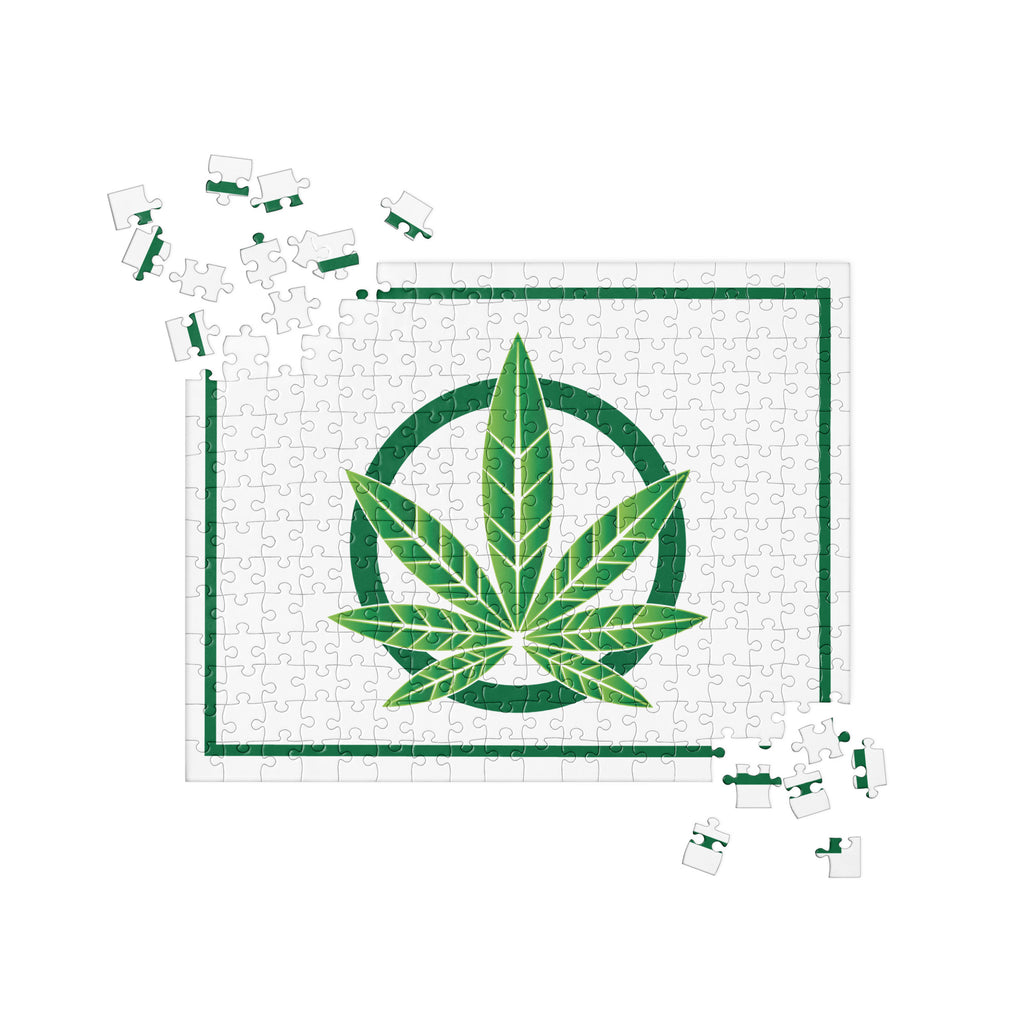 Cannabis Leaf Jigsaw Puzzle