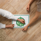 Cannabis Leaf Jigsaw Puzzle