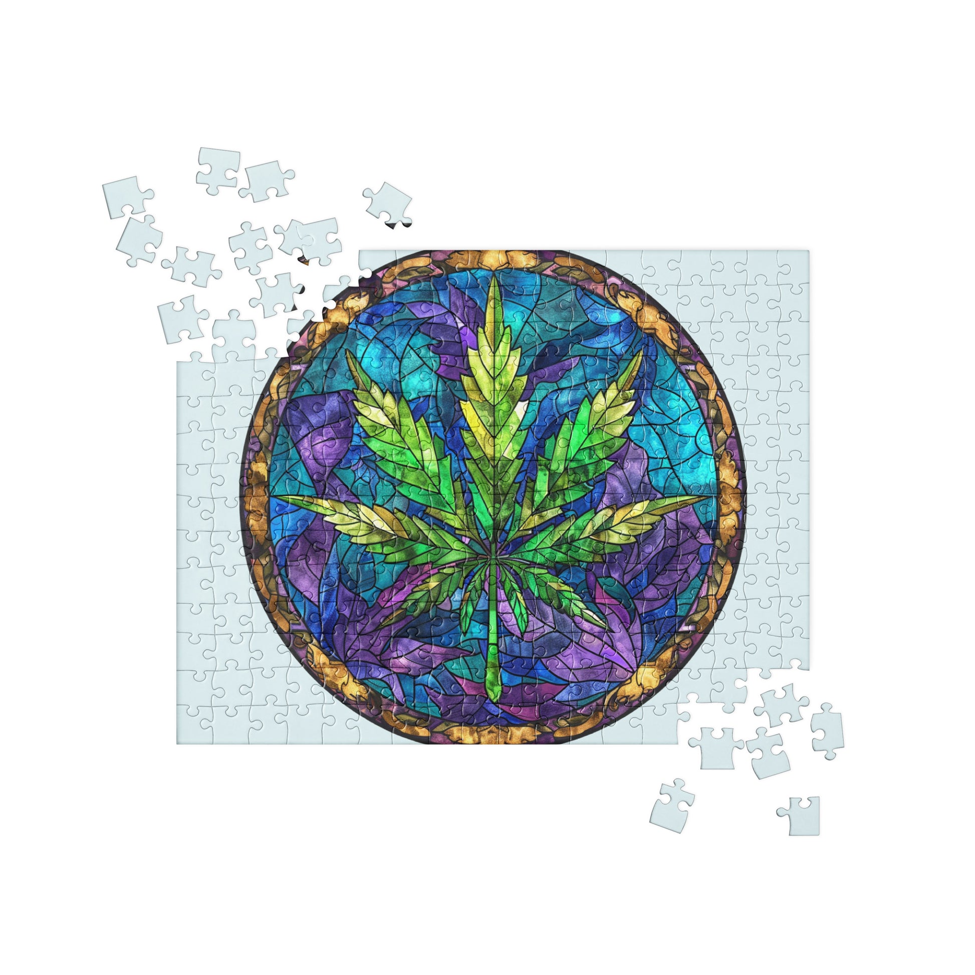 Pot Leaf Jigsaw puzzle