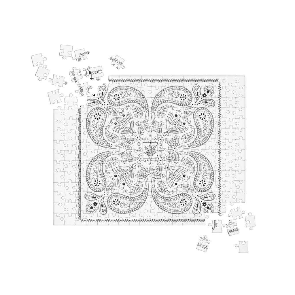 Paisley Draw on Jigsaw puzzle