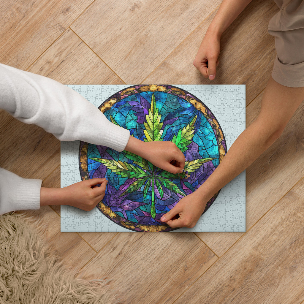 Pot Leaf Jigsaw puzzle