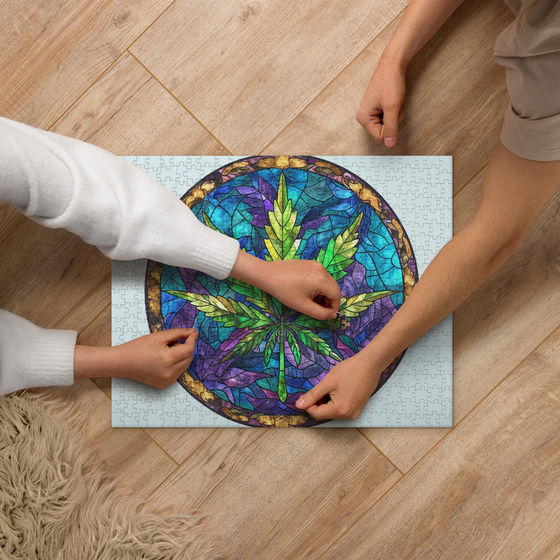 Pot Leaf Jigsaw puzzle