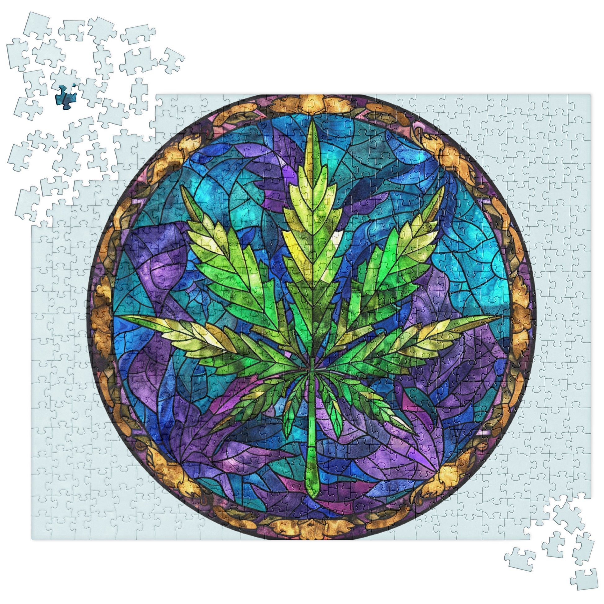 Pot Leaf Jigsaw puzzle