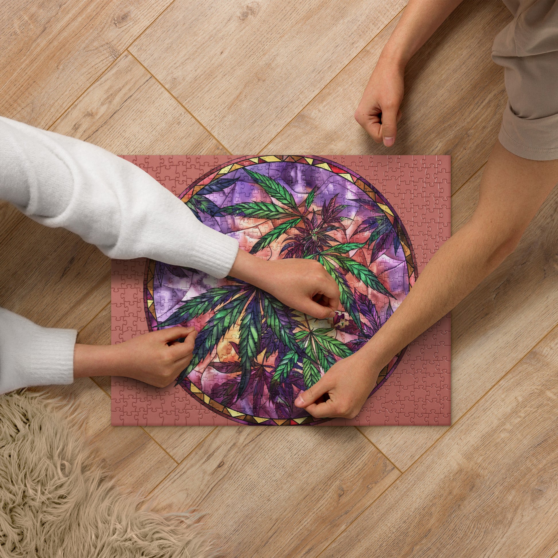 Pink 420 Puzzle
