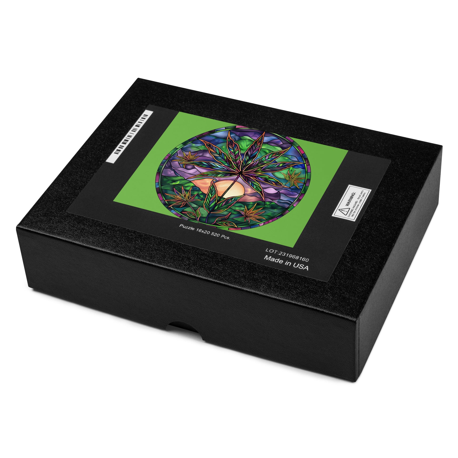 Trippy Pot Leaf Puzzle