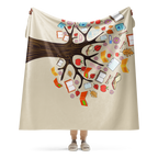 Book Tree Blanket