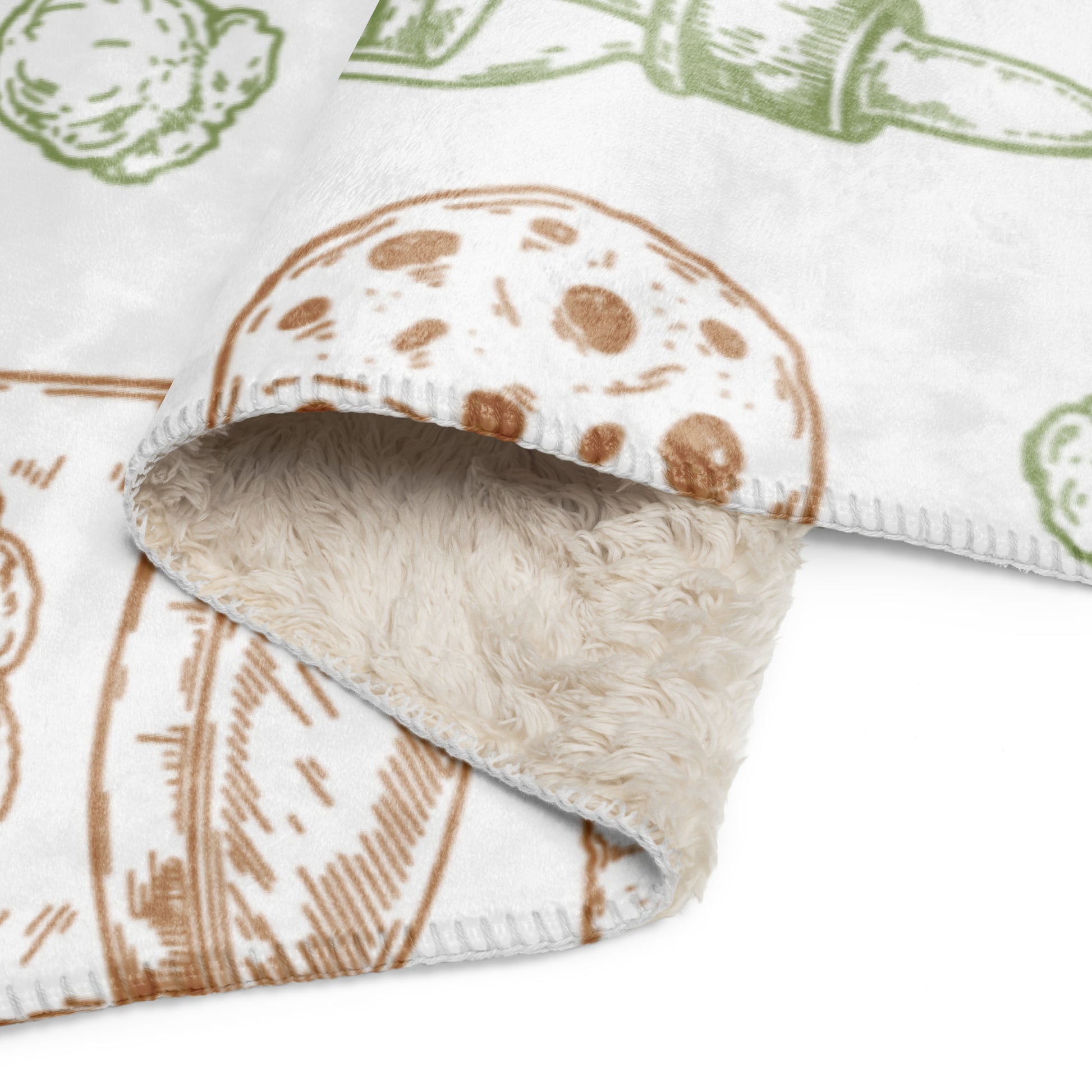 Pot Leaf Plushie Blanket